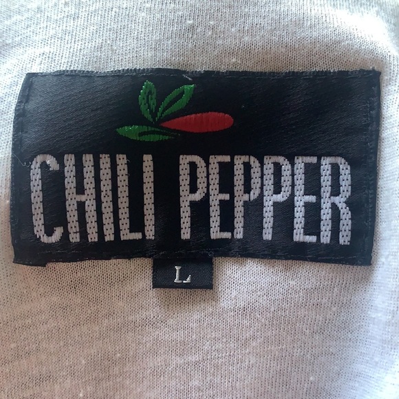 Vintage Chili Pepper Light jacket. Size Large - Picture 3 of 6